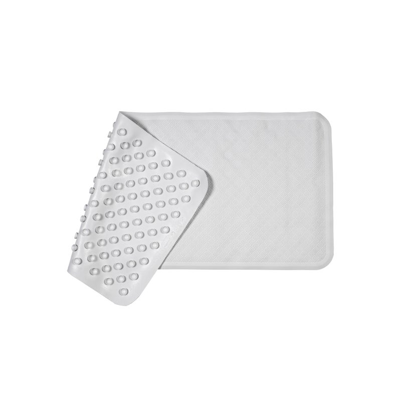 Croydex Rubagrip Bath Mat Non Slip Anti Mould for Inside Bath  Slip Resistant with Secure Grip Suction Cups Easy to Clean Made from Natural Rubber AntiBacterial Hygiene N Clean 90 x 37cm