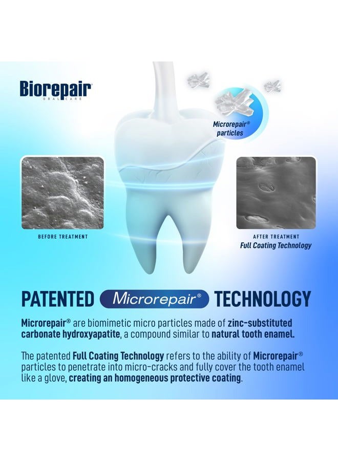 Biorepair Plus Pro White Toothpaste for Restoring Teeth Whiteness - 200mg/g microRepair Fluoride Free Hydroxyapatite Toothpaste – Prevents Tartar (75ml (Pack of 3) New) - Image 3