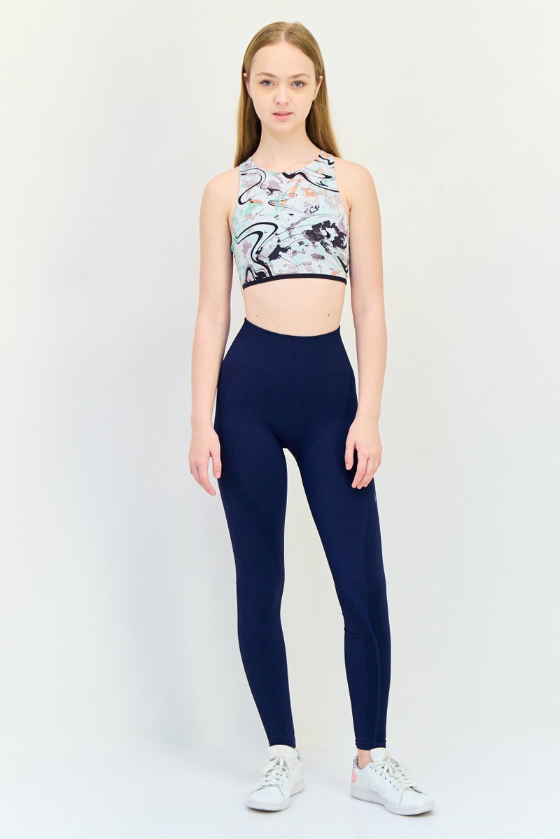 UNDER ARMOUR حمالة صدر رياضية غير مبطنة للنساء، متعددة الألوان - Image 3