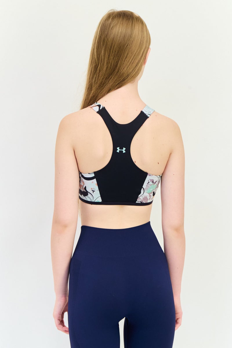 UNDER ARMOUR حمالة صدر رياضية غير مبطنة للنساء، متعددة الألوان - Image 2