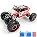 Cheerwing 118 Rock Crawler 24Ghz Remote Control Car 4WD Off Road RC Monster Truck 2 BatteryRed - Image 4