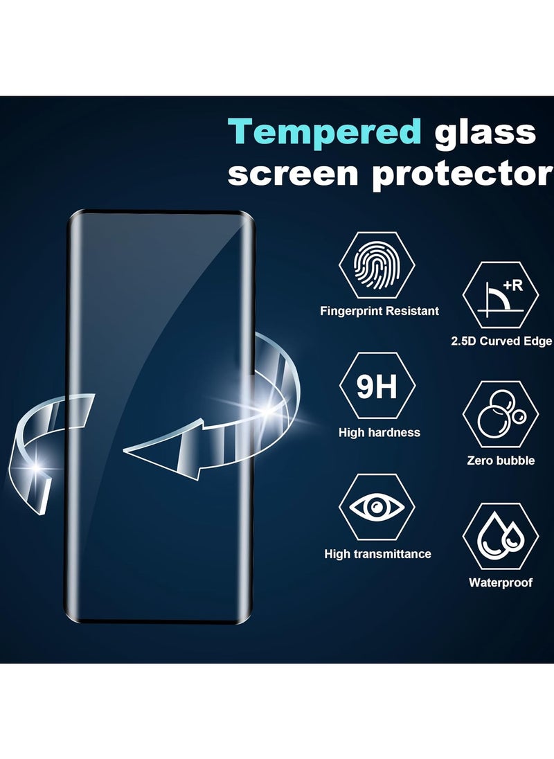 General Screen Protector Compatible with VIVO V50 5G, [2+2 Pcs] Tempered Glass with Camera Lens Protector, No Bubble, 9H Hardness Scratch Resistant  - Image 2