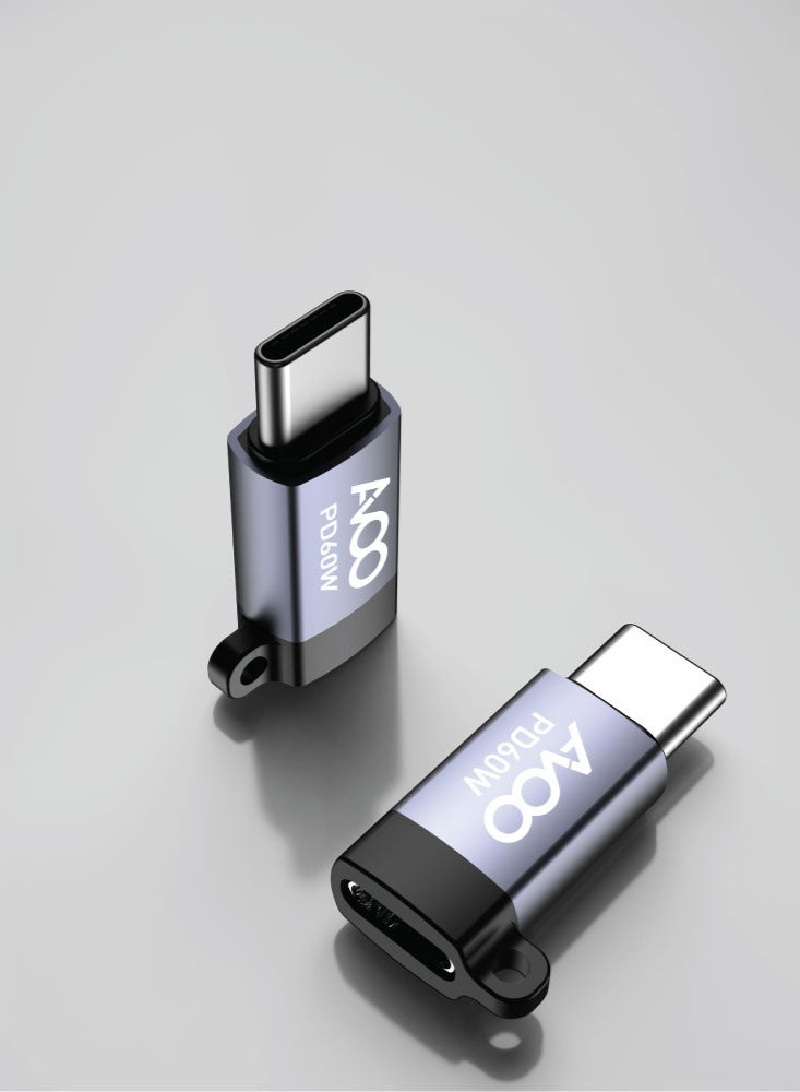 AVOO Type-C to Lightning Adapter – PD 60W Fast Charging, 480Mbps Data Transfer, Durable Metal Design, Compatible with iPhone & iPad - Image 4