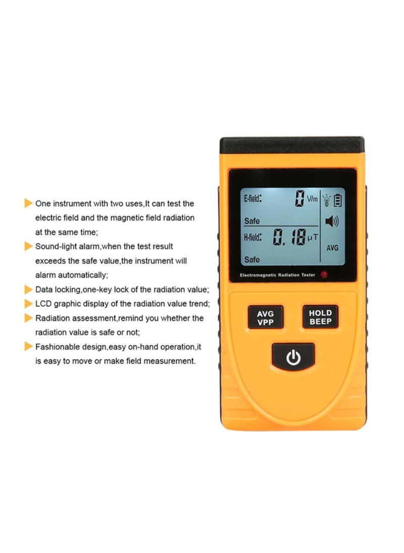 Generic - GM3120 Digital LCD Electromagnetic Radiation Detector Meter Dosimeter Tester Counter Diagnostic for Radiation - Image 1