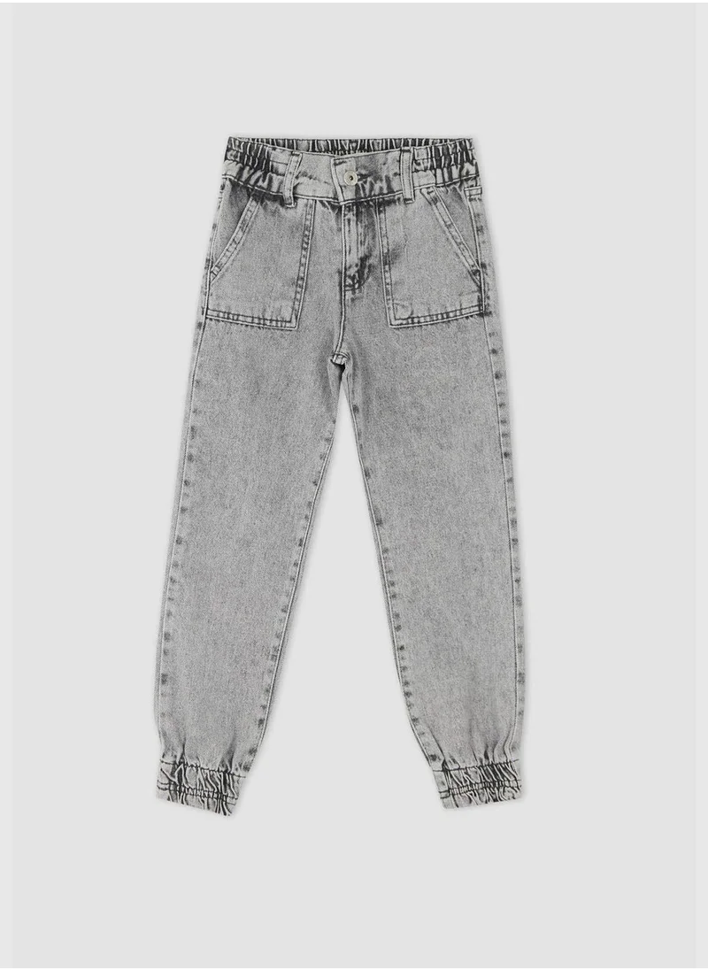 DeFacto Girl Jogger Fit Denim Trousers