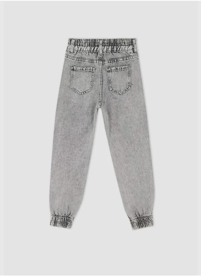 DeFacto Girl Jogger Fit Denim Trousers