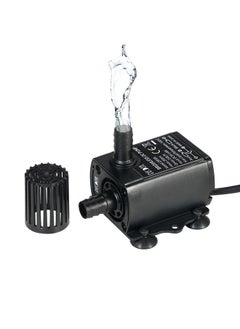 Generic USB DC5V 2.4W Ultra-quiet Mini Brushless Water Pump Waterproof Submersible Fountain Aquarium Circulating 250L/H Lift 200cm  - Image 1