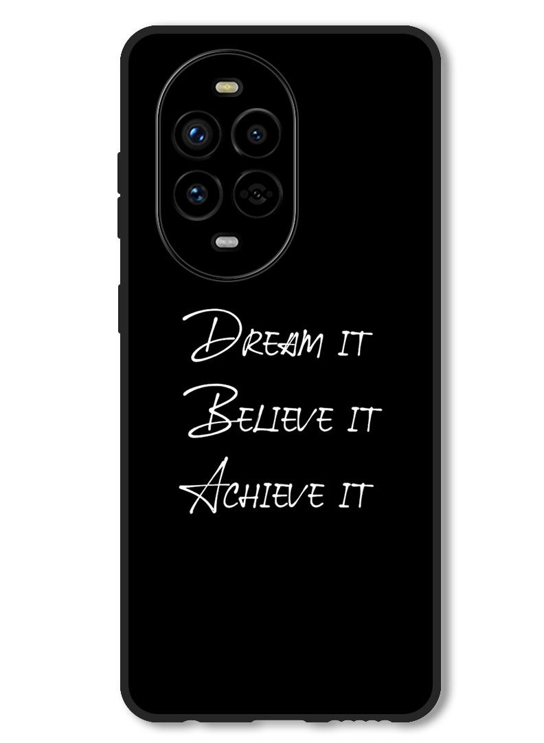 Theodor Case Compatible with Huawei Nova 13 Pro Protection Shockproof Bumper Cover Dream it - Image 1