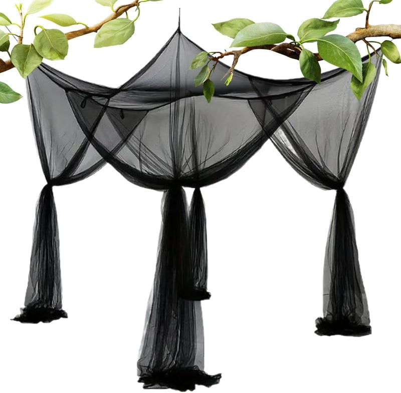 Large Fly Net - Fly Mesh Netting Protection Bed TentEasy Setup Fine Mesh Protection Playards Pack Folding for Home Backpacking Climbing - Image 1