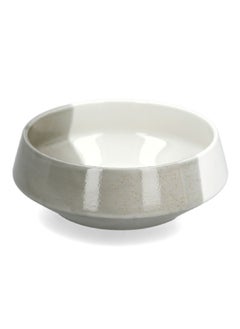 Easy Life Two-Toned Durable Round Soup Bowl Taupe and White 16.5 cm R2861DBEI  - Image 1