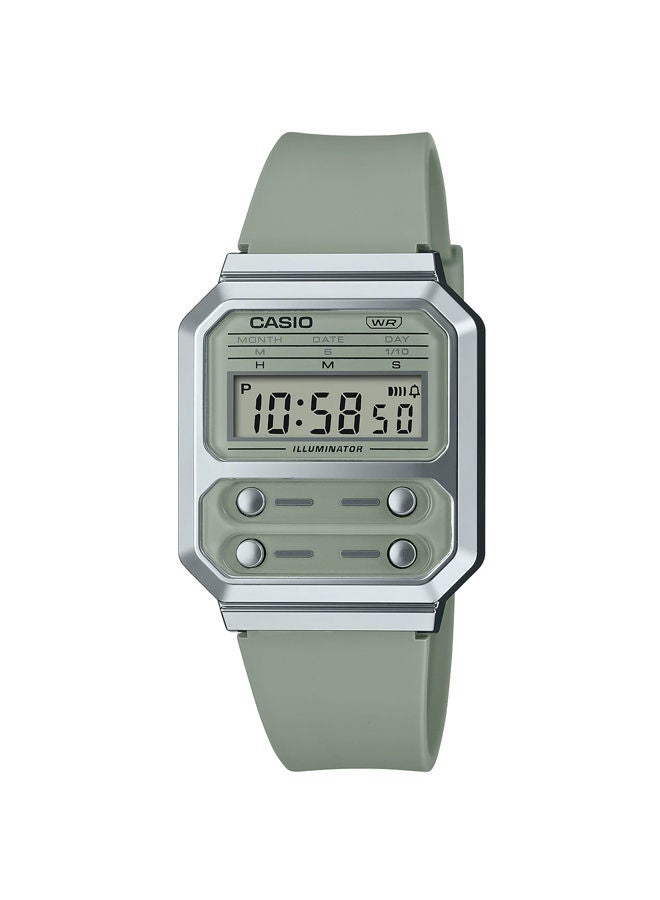 كاسيو ساعة يد من الراتينج رقمية A100WEF-3ADF - Image 1