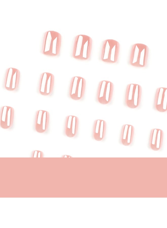 MiMi & BeiBei 24Pcs Press on Nails, False Nails, Fake Nails Set for Women Girls Nail Art Accessories, Press on Nail with Glue Stickers for Easy Apply, Stick on Fingernails Set - Image 3