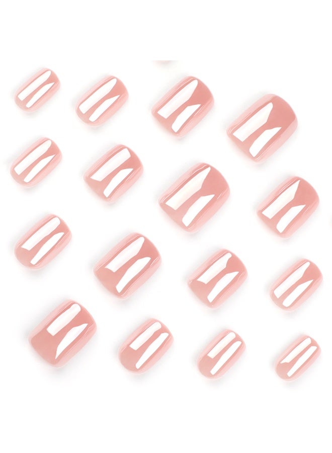 MiMi & BeiBei 24Pcs Press on Nails, False Nails, Fake Nails Set for Women Girls Nail Art Accessories, Press on Nail with Glue Stickers for Easy Apply, Stick on Fingernails Set - Image 4