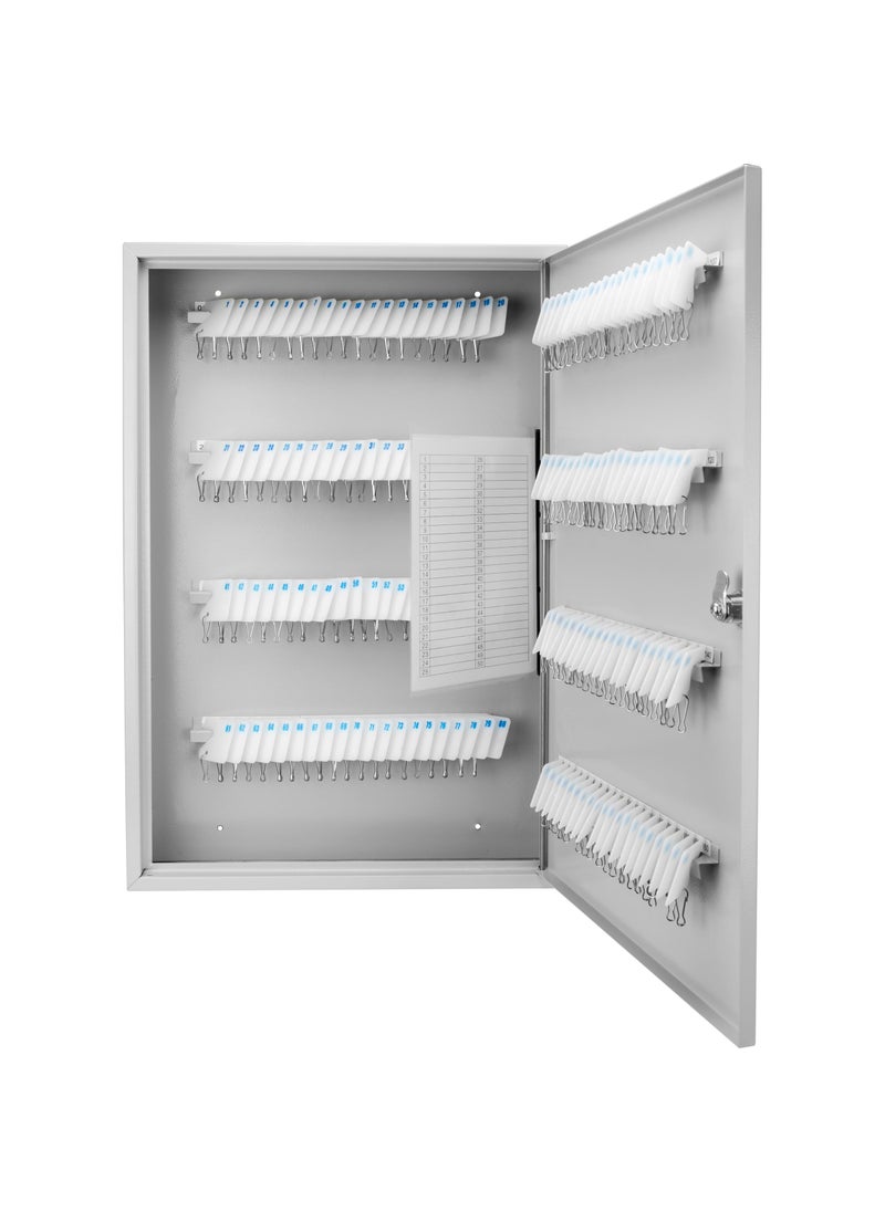 BARSKA Barska Key Lock Key Cabinet Lock Box with Numbered Hooks and Tags  160 POSITION  WHITE TAGS  - Image 1