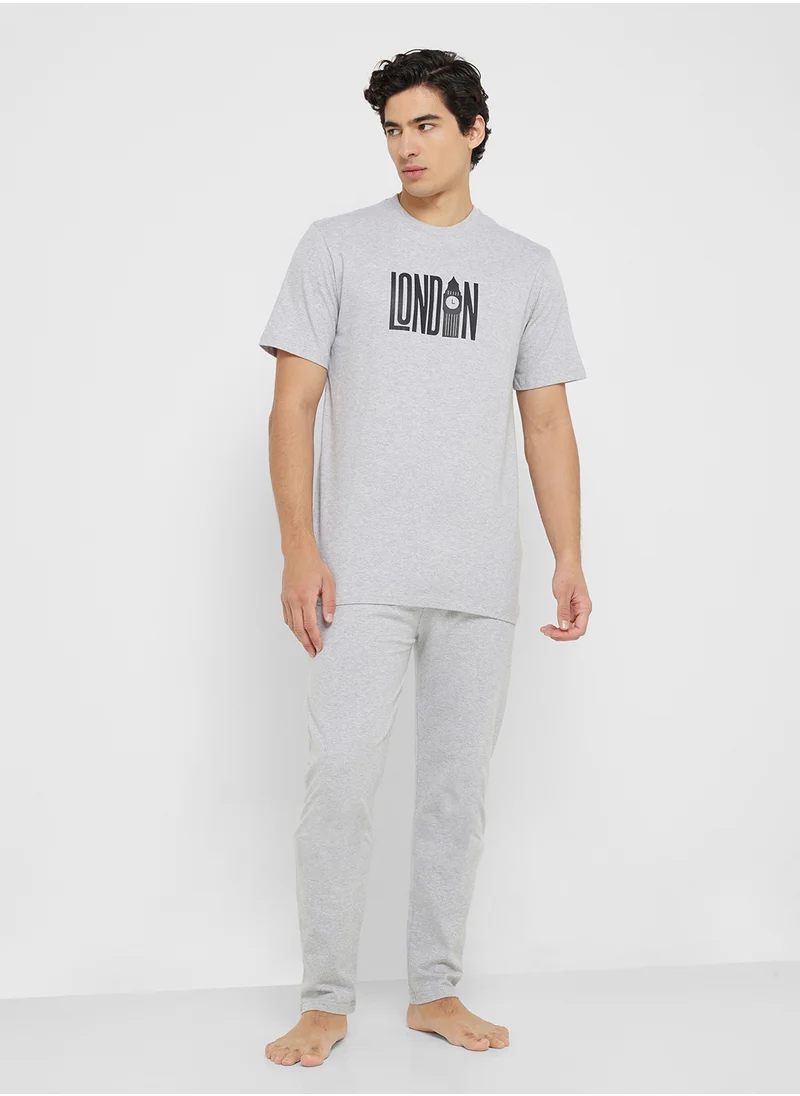 روبرت وود Nightwear T-Shirt & Pants Sets