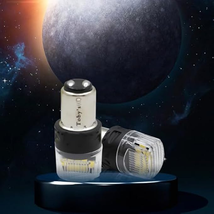 توبيز T20 1157 4218 16SmdWhite LED لمبة فائقة السطوع 12 فولت بيضاء بديلة 4218 رقاقة لمبات Canbus خالية من الأخطاء لضوء الفرامل الاحتياطي العكسي عبوة من قطعتين - Image 4