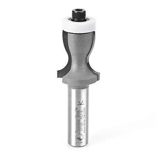 Amana Tool 57120 Carbide Tipped Countertop NoDrip with UltraGlide Radius Bearing Guide