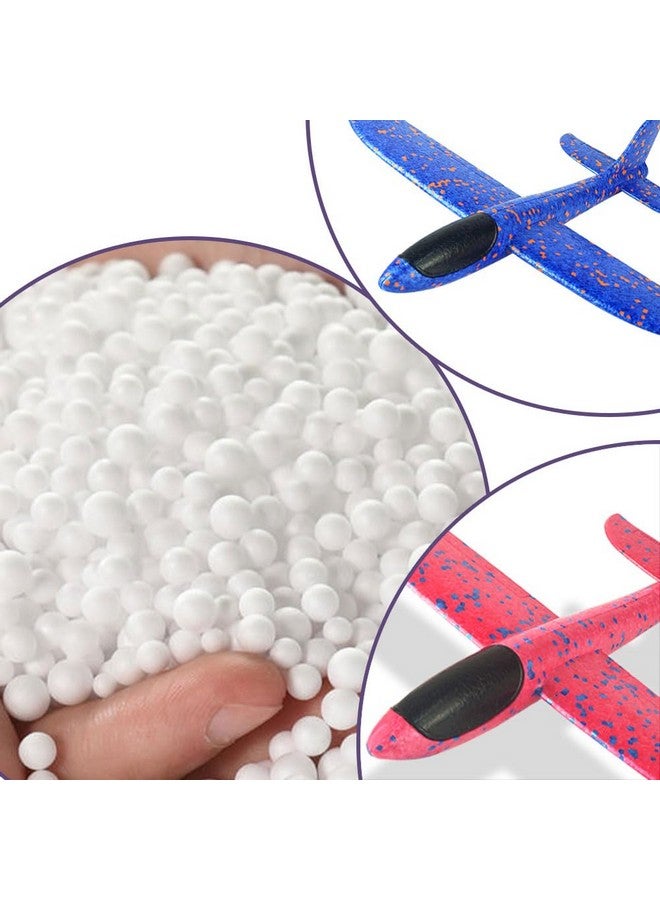 Mypre Foam Glider Airplane Toy Airplane Hand Throwing Plane 13.5 Inch Flying Plane Model Outdoor Sports Toys 3 Airplane Mode Birthday Party Gifts for Kids 2-Pack (Red & Blue)  - Image 3