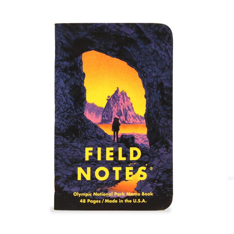 Field Notes: National Parks Series (Series E - Denali, Cuyahoga, Olympic) - Graph Paper Memo Book 3-Pack - 3.5 x 5.5 Inch - Image 4
