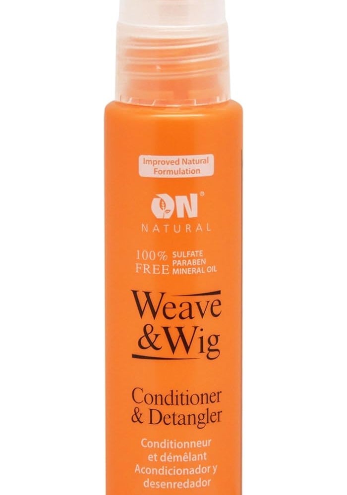 Next Image Organic Natural ON Premium Oil-Free Weave & Wig Conditioner & Detangler - Tangerine Scent, 2.0 fl oz - Image 1