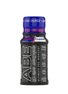 Applied Nutrition ABE Pre Workout Shot improve Physical Performance with Citrulline Beta Alanine Caffeine Energy Flavor 60 ml