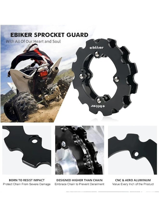 general ATV Dual Sprocket Guard for Yamaha Raptor 700 - Image 2