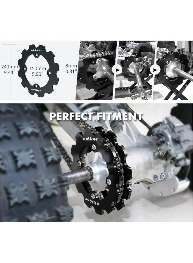 general ATV Dual Sprocket Guard for Yamaha Raptor 700 - Image 4