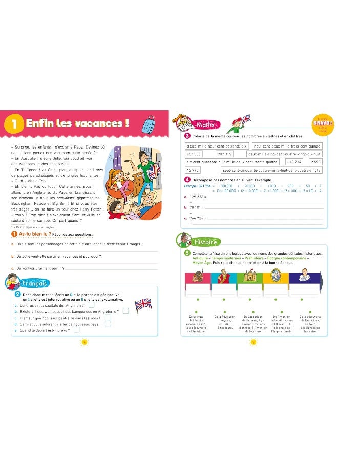 Sami et Julie - Du CM1 au CM2 - Cahier de vacances 2024 - Image 3