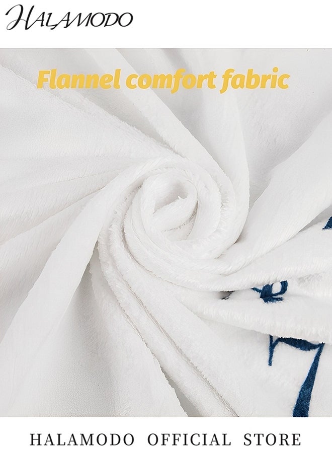 هالامودو بطانية إعلانية لحدث الولادة الشهري، بطانية خلفية من الفلانل، بطانية التقميط، بطانية الاستحمام، هدية للمواليد الجدد والرضع والأطفال الصغار - Image 5