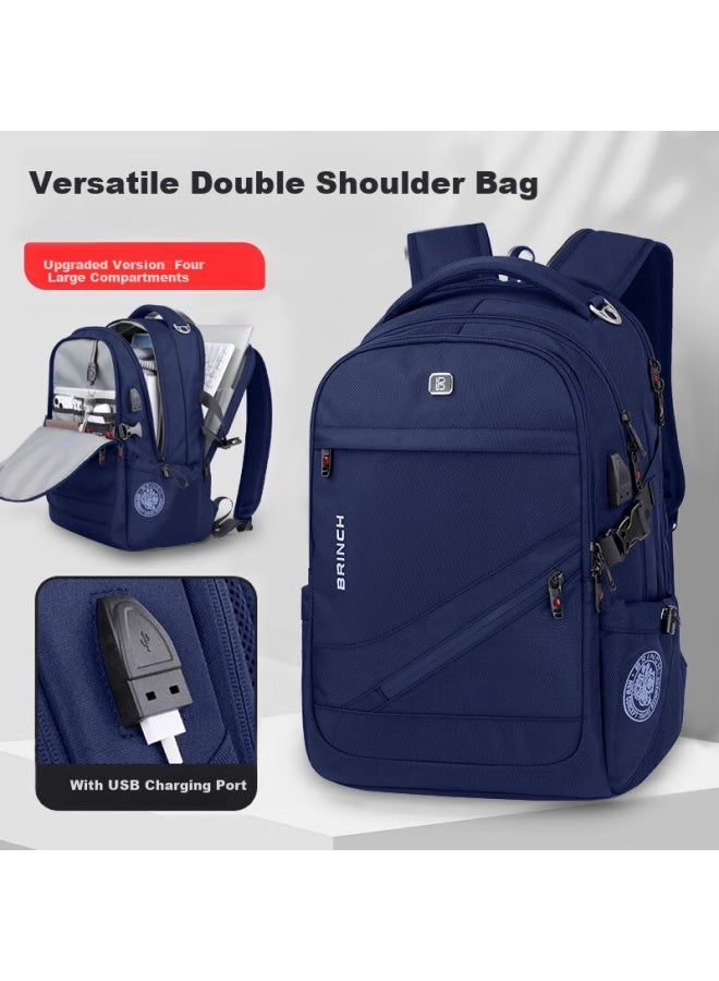Brinch Laptop Backpack 14/16 Inch Large Capacity Travel Business Bag