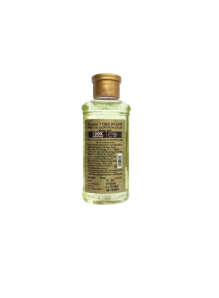 emami emami 7 In 1 Non Sticky Hair Oil 19ml  - Image 2