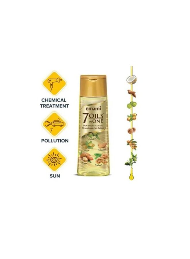 emami emami 7 In 1 Non Sticky Hair Oil 19ml  - Image 3