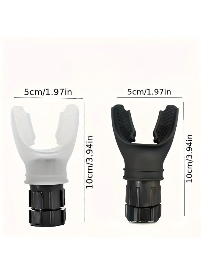 Ruili Portable Lung Trainer, Breathing Exercise Device, Resistance Training Tool for Oral and Muscle Exercise, Daily Fitness Training, Easy-to-Clean Design (2-Pack) - Image 1
