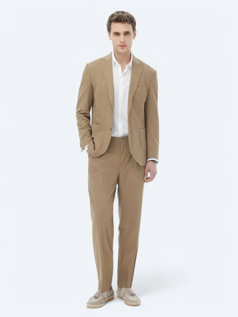 Kip Mink Micro Modern Fit Suit