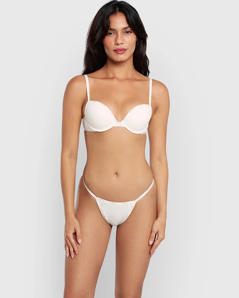 La Senza La Senza Cheeky Panty With Logo Trim