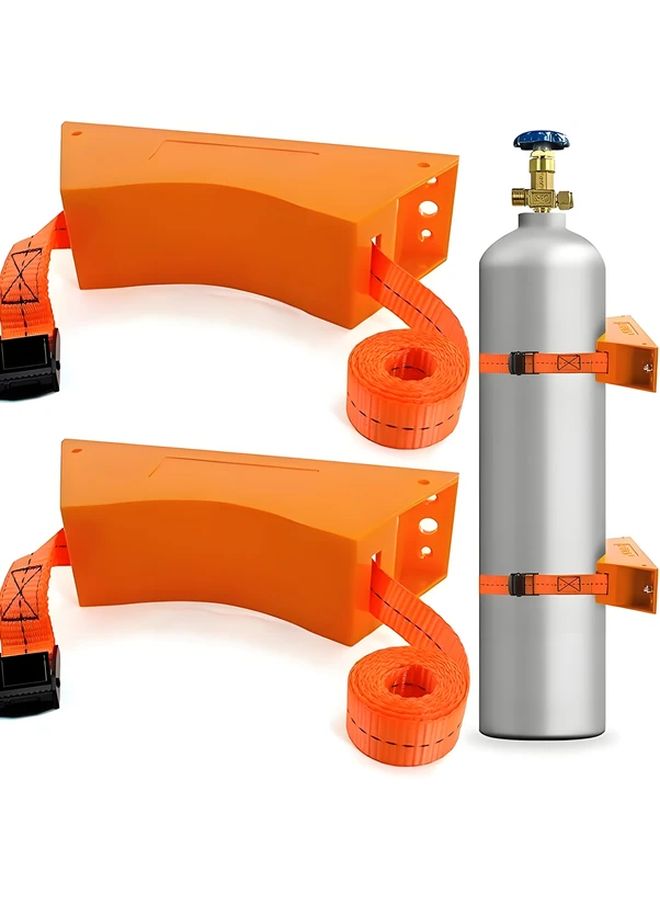 Orange ABS Wastewater Tank Holder Propane Cylinder Bracket For Camping Trailers - Image 3