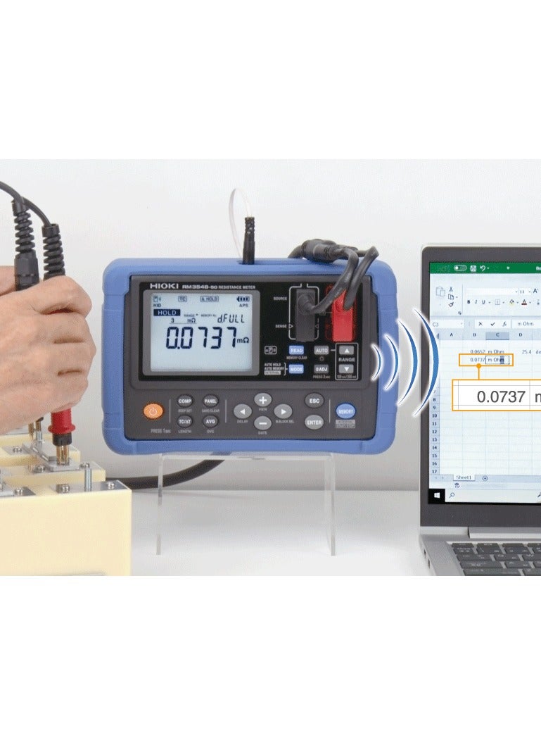 Hioki RM3548-50 Portable DC Resistance Meter - Image 2