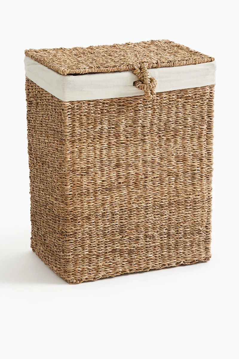 H&M Seagrass laundry basket
