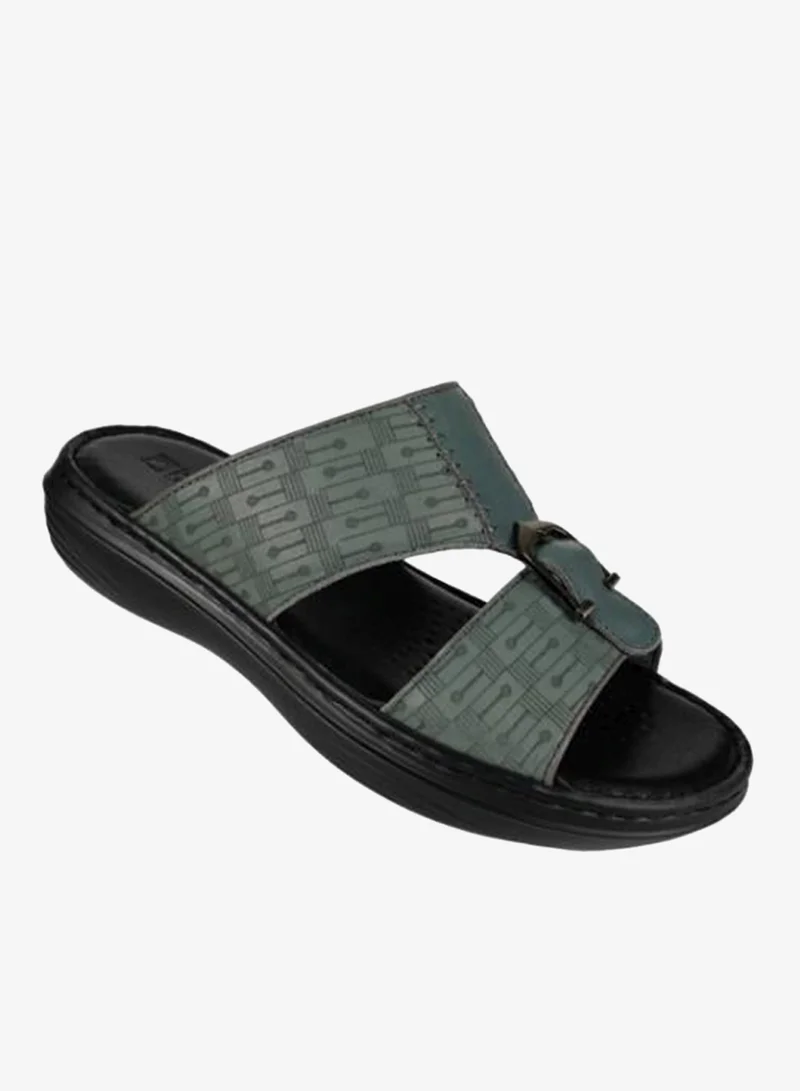 barjeel uno 008-3460 Barjeel Mens Arabic Sandals 21410-11 Grey