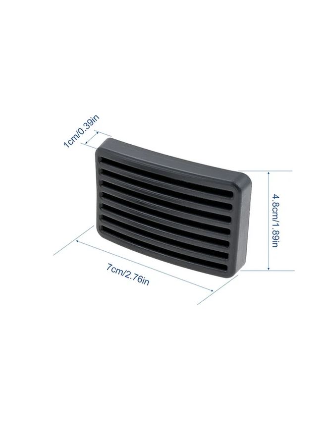 2pcs Car Clutch Brake Pedal Pads Rubber Anti Slip Cover For Hyundai Kia Models - Image 2