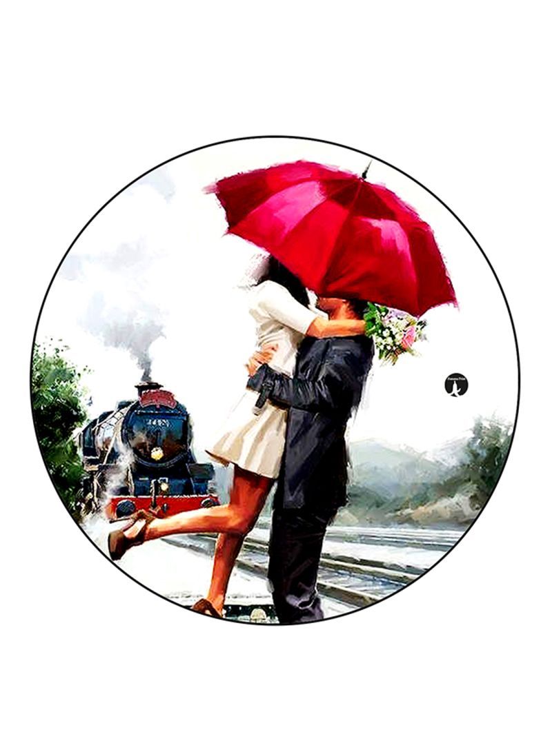 RKN Man And A Woman Printed Mouse Pad Multicolour
