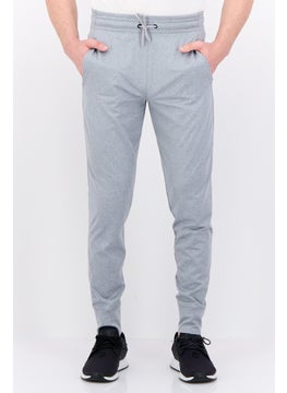 Men Sportswear Fit Outdoor Sweatpants, Light Grey