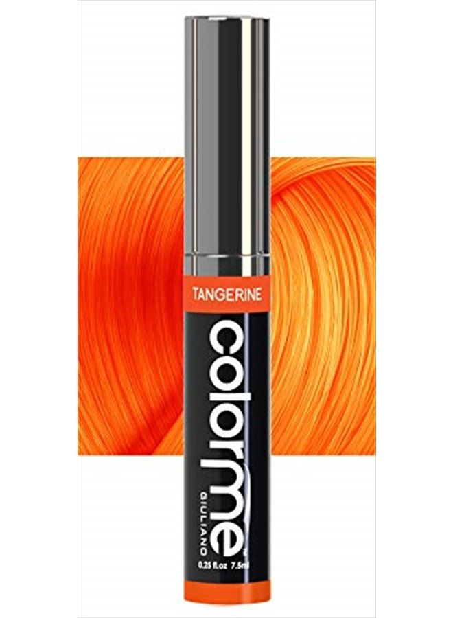 Color Me Colorme Root Touch Up Temporary Hair Mascara to color and Blend Semi Permanent Dye regrowth. Washes Out (TANGERINE) - Image 1