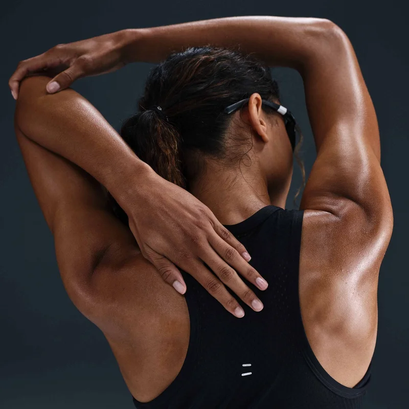 Nike Black Women's Tempo Dri-FIT Running Tank Top for Women | Best Price UAE