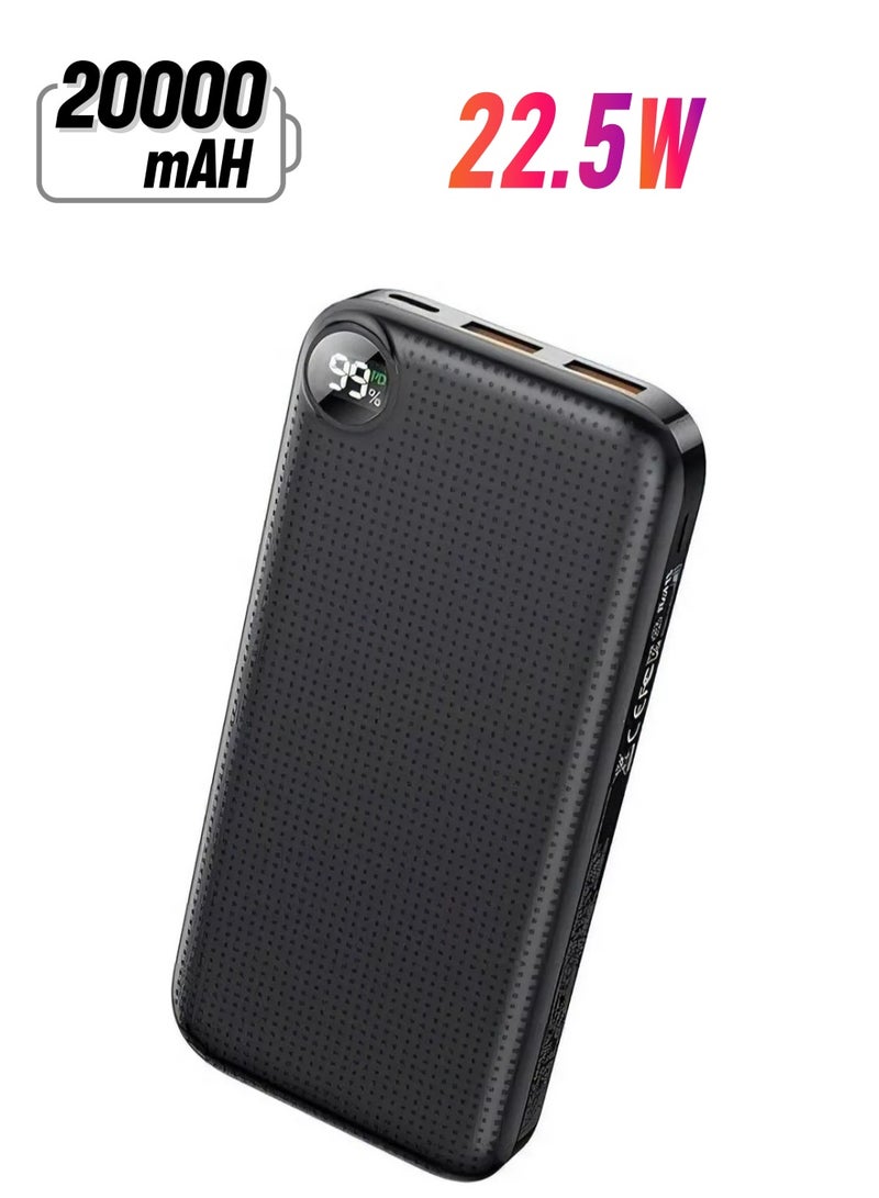 Mcdodo Power Bank Mcdodo 22.5w 20000mah Mc-7161 Color Negro - Image 1
