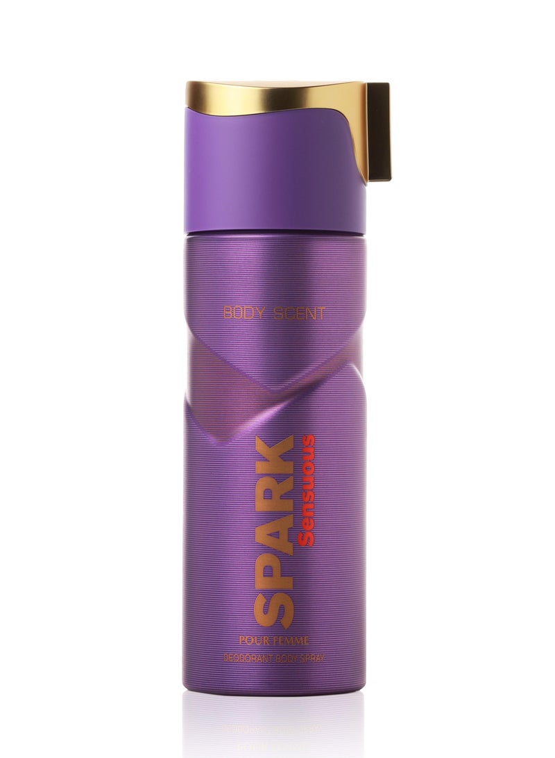 Mirage SPARK SENSUOUS for Women, Deodorant body spray, 200 ml