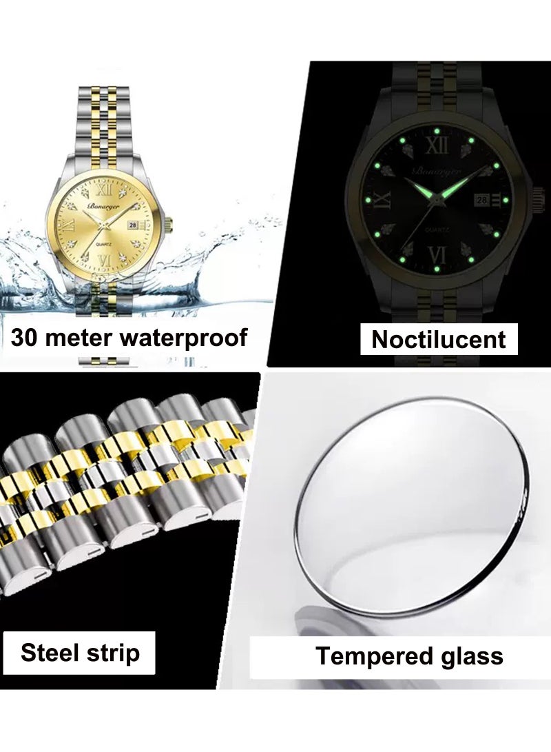 LAIAOCISI Women's Water Resistant Quartz Analog Watch with Bracelet  - Image 5