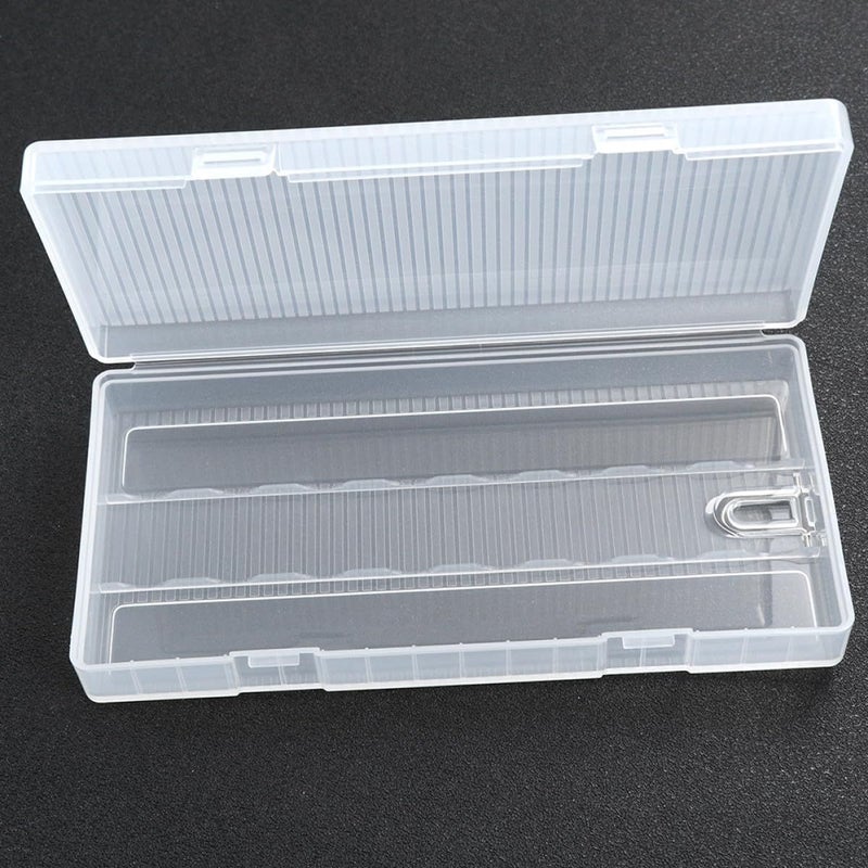 PP Battery Organizer Box 8 Cell Wall Hanging Portable Case For Aa Aaa - Image 5