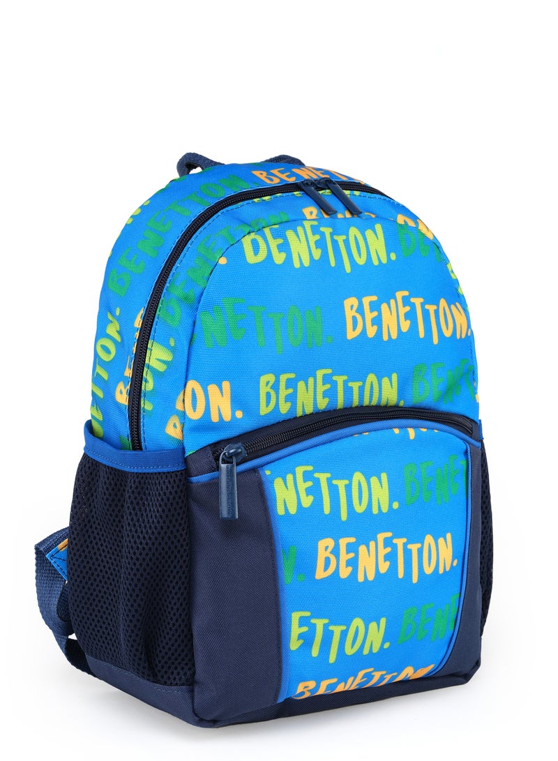 UNITED COLORS OF BENETTON UCB-12966 Navy Blue Unisex Preschool Backpack - Image 3