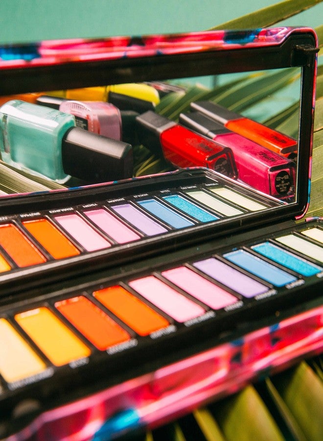 BYS Eyeshadow Palette Tin with Mirror and Applicator 12 Shades (1, Euphoria) - Image 3